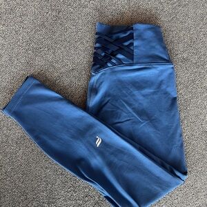 Fabletics Boost Powerhold Leggings Blue